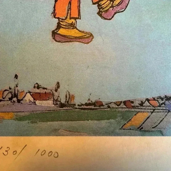 Limited Edition and Rare, Hand-Signed Jovan Obicon Print - Picture 7 of 8